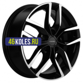 Khomen Wheels 6,5x17/5x114,3 ET49 D67,1 KHW1708 (Hyundai Creta) Black-FP