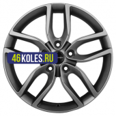 Khomen Wheels 6,5x17/5x114,3 ET49 D67,1 KHW1708 (Hyundai Creta) Gray
