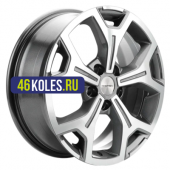 Khomen Wheels 6,5x17/5x120 ET55 D65,1 KHW1710(2) (VW Transporter) Gray-FP