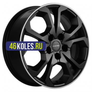 Khomen Wheels 6,5x17/5x108 ET33 D60,1 KHW1711 (Chery/Exeed) Black