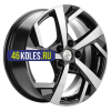 Khomen Wheels 7x17/5x114,3 ET40 D57,1 KHW1712 (Besturn X40) Black-FP
