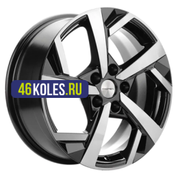 Khomen Wheels 7x17/5x114,3 ET40 D57,1 KHW1712 (Besturn X40) Black-FP