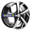 Khomen Wheels 7x17/5x108 ET40 D54,1 KHW1712 (Jac/Москвич 3) Black-FP