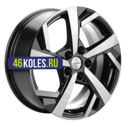Khomen Wheels 7x17/5x108 ET40 D54,1 KHW1712 (Jac/Москвич 3) Black-FP