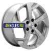 Khomen Wheels 7x17/5x108 ET40 D54,1 KHW1712 (Jac/Москвич 3) F-Silver