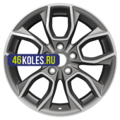 Khomen Wheels 7x17/5x114,3 ET53 D67,1 KHW1713 (Ceed) Gray-FP