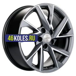 Khomen Wheels 7x17/5x108 ET40 D60,1 KHW1714 (Chery Tiggo/Tiggo 7 Pro) Gray-FP