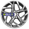 Khomen Wheels 7x17/5x110 ET46 D63,3 KHW1716 (Changan CS35 Plus) Gray-FP
