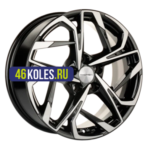 Khomen Wheels 7x17/5x110 ET40 D67,1 KHW1716 (Evolute i-Joy) Black-FP