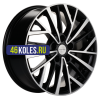 Khomen Wheels 7x17/5x110 ET46 D63,3 KHW1717 (Changan CS35/CS35 Pro) Black-FP