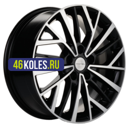Khomen Wheels 7x17/5x110 ET46 D63,3 KHW1717 (Changan CS35/CS35 Pro) Black-FP
