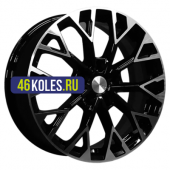 Khomen Wheels 7x17/5x114,3 ET48 D67,1 KHW1718 (K5/Sonata/Tucson/JAC J7) Black-FP