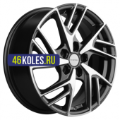 Khomen Wheels 6,5x17/5x108 ET33 D60,1 KHW1722 (Chery/Exeed) Gray-FP