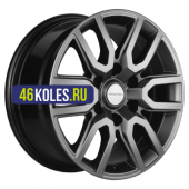 Khomen Wheels 8x17/6x139,7 ET50 D92,5 KHW1723 (Hyundai H-1/Staria) Gray