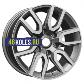 Khomen Wheels 8x17/6x139,7 ET30 D106,1 KHW1723 (JAC T6 Pickup) Gray-FP