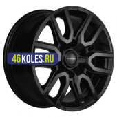 Khomen Wheels 8x17/6x139,7 ET46 D67,1 KHW1723 (Pajero) Black