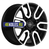Khomen Wheels 8x17/6x139,7 ET36 D100,1 KHW1723 (Tank 300) Black-FP