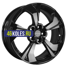 Khomen Wheels 7x17/5x114,3 ET48 D67,1 KHW1724 (JAC J7) Black