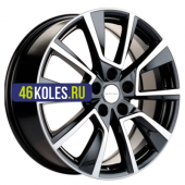 Khomen Wheels 7x18/5x114,3 ET50 D54,1 KHW1802 (Coolray) Black-FP