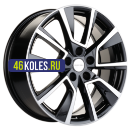 Khomen Wheels 7x18/5x108 ET33 D60,1 KHW1802 (OMODA C5) Black-FP