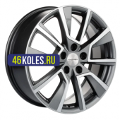 Khomen Wheels 7x18/5x108 ET33 D60,1 KHW1802 (OMODA C5) Gray-FP