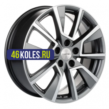 Khomen Wheels 7x18/5x108 ET33 D60,1 KHW1802 (OMODA C5) Gray-FP