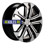 Khomen Wheels 7x18/5x108 ET33 D60,1 KHW1803 (Chery Tiggo 4/Tiggo 7 Pro) Black-FP