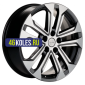 Khomen Wheels 7x18/5x114,3 ET50 D54,1 KHW1803 (Coolray) Gray-FP