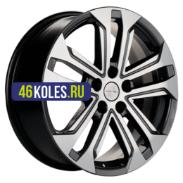Khomen Wheels 7x18/5x114,3 ET50 D54,1 KHW1803 (Coolray) Gray-FP