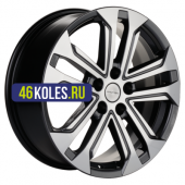 Khomen Wheels 7x18/5x112 ET43 D57,1 KHW1803 (Kodiaq/Tiguan) Gray-FP