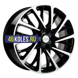 Khomen Wheels 7,5x18/5x108 ET47 D60,1 KHW1804 (Chery Tiggo 8/8 Pro) Black-FP
