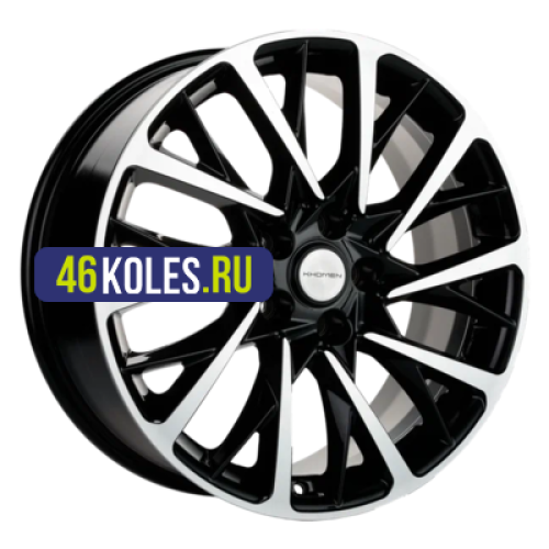 Khomen Wheels 7,5x18/5x108 ET47 D60,1 KHW1804 (Chery Tiggo 8/8 Pro) Black-FP