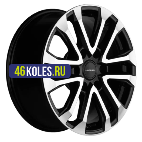 Khomen Wheels 7,5x18/6x139,7 ET30 D106,1 KHW1805 (JAC T6 Pickup) Black-FP