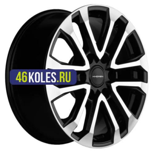 Khomen Wheels 7,5x18/6x139,7 ET38 D67,1 KHW1805 (L200) Black-FP