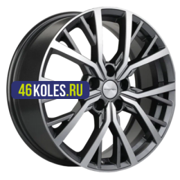 Khomen Wheels 7x18/5x114,3 ET50 D54,1 KHW1806 (Coolray) Gray-FP