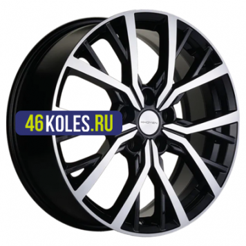 Khomen Wheels 7x18/5x114,3 ET37 D66,5 KHW1806 (Dargo/Jolion) Black-FP