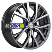 Khomen Wheels 7x18/5x114,3 ET37 D66,5 KHW1806 (Dargo/Jolion) Gray-FP