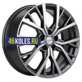 Khomen Wheels 7x18/5x112 ET43 D57,1 KHW1806 (Kodiaq/Tiguan) Gray-FP