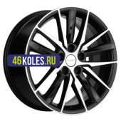 Khomen Wheels 8x18/5x114,3 ET45 D60,1 KHW1807 (Geely Atlas/Atlas Pro/Lifan Myway) Black-FP