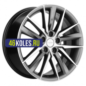 Khomen Wheels 8x18/5x114,3 ET45 D67,1 KHW1807 (Mazda CX-9) Gray-FP