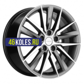 Khomen Wheels 8x18/5x108 ET46 D63,4 KHW1807 (Tugella/Jaguar XF/F-Pace) Gray-FP
