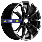 Khomen Wheels 7,5x18/5x108 ET35 D65,1 KHW1808 (Exeed TXL) Black-FP