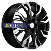 Khomen Wheels 7x18/5x114,3 ET45 D60,1 KHW1809 (Changan/Geely/Lexus/Suzuki/Toyota) Black-FP