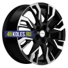 Khomen Wheels 7x18/5x114,3 ET40 D66,1 KHW1809 (Qashqai) Black-FP