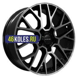 Khomen Wheels 7x18/5x112 ET43 D57,1 KHW1818 (Kodiaq/Tiguan/Audi Q3) Black-FP