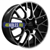 Khomen Wheels 7x18/5x114,3 ET38 D67,1 KHW1818 (Mitsubishi Outlander) Black