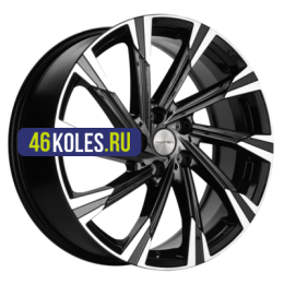 Khomen Wheels 7,5x19/5x108 ET47 D60,1 KHW1901 (Chery Tiggo 8) Black-FP