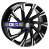 Khomen Wheels 7,5x19/5x114,3 ET39 D60,1 KHW1901 (NX/Rav4) Black-FP