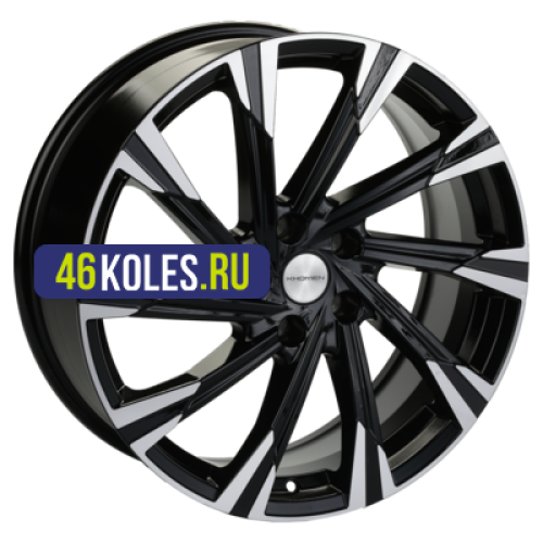 Khomen Wheels 7,5x19/5x114,3 ET39 D60,1 KHW1901 (NX/Rav4) Black-FP