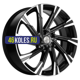 Khomen Wheels 7,5x19/5x108 ET46 D63,4 KHW1901 (Tugella) Black-FP